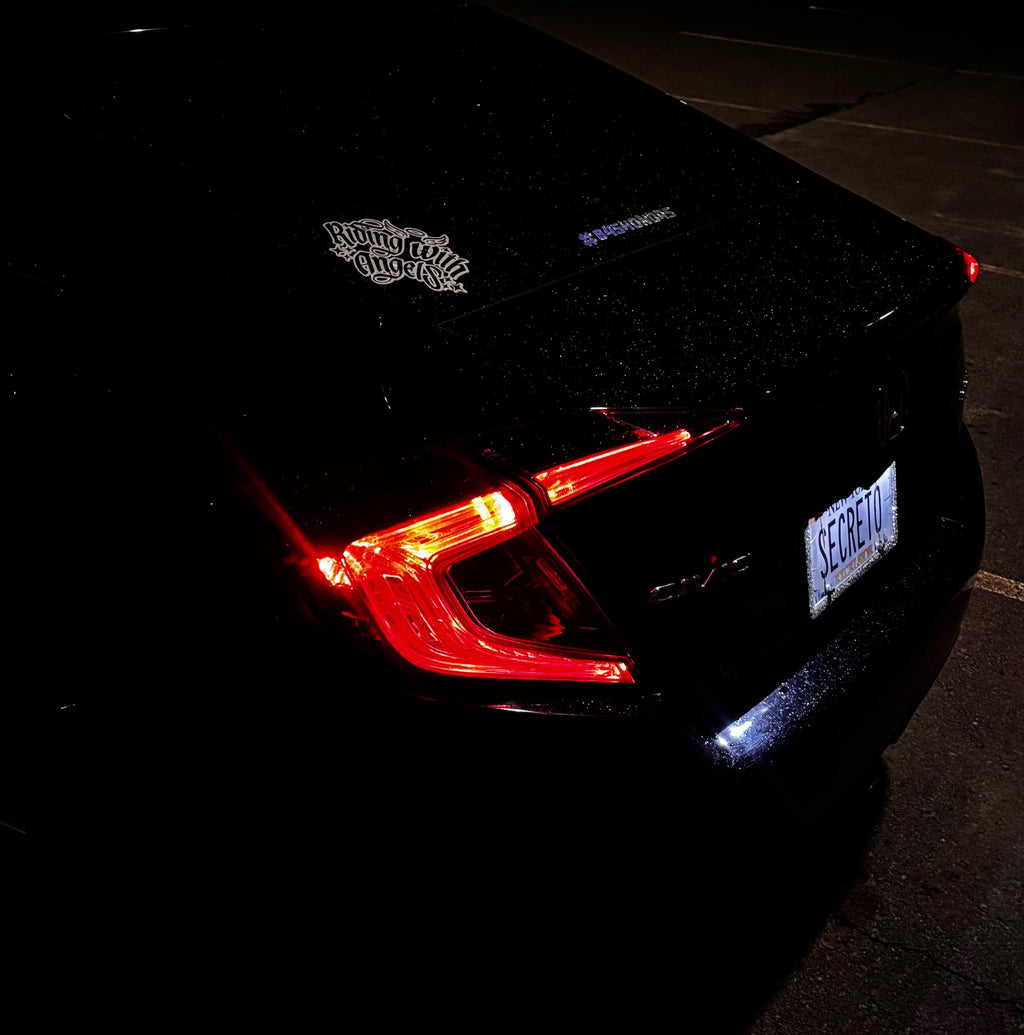 Riding With Angels Decal