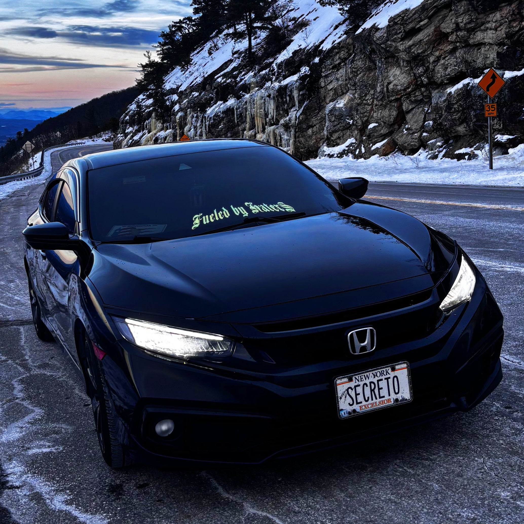 Fueled by Haters Decal