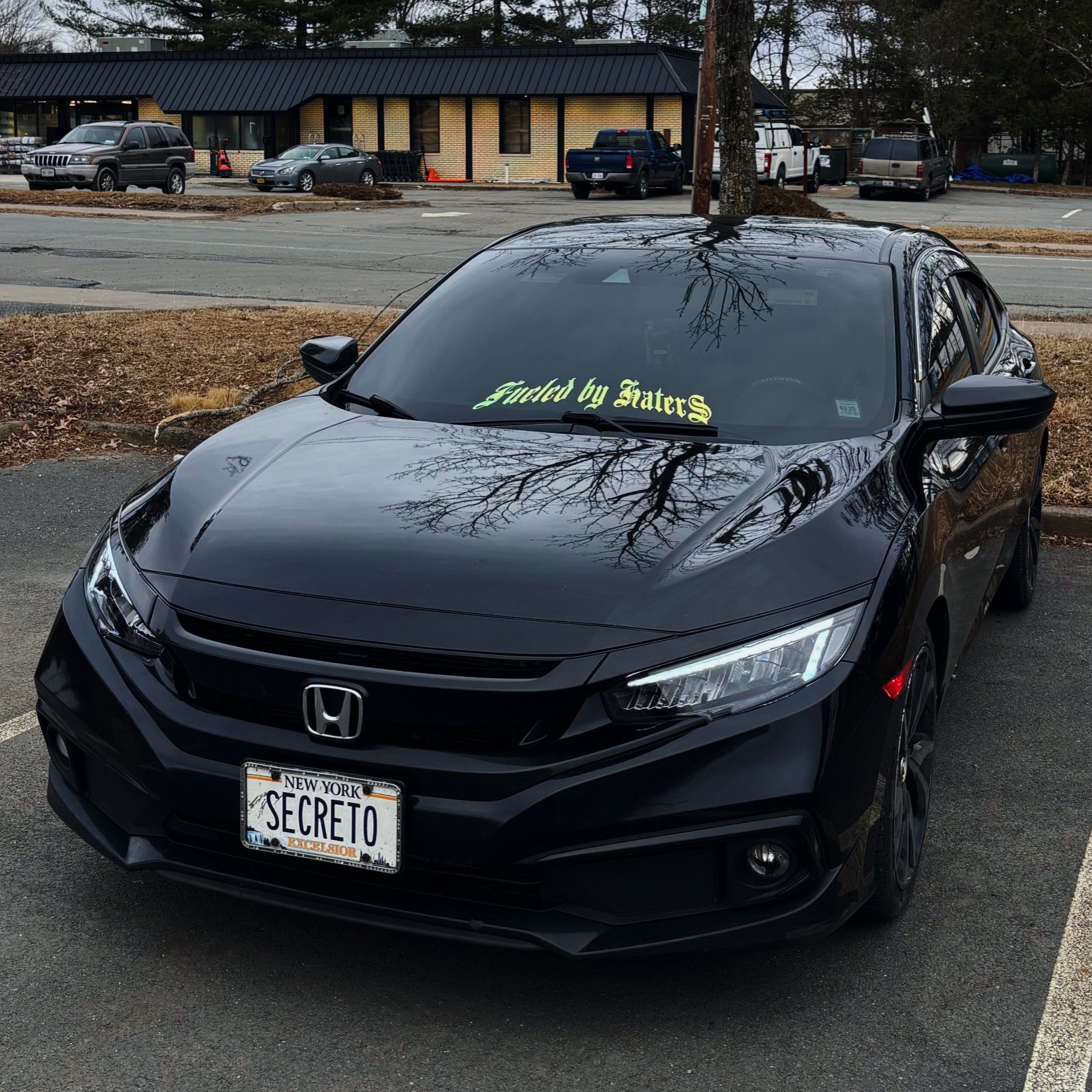 Fueled by Haters Decal