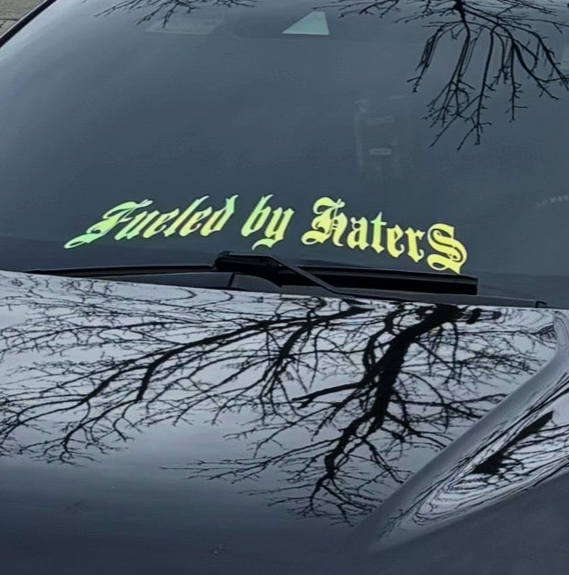Fueled by Haters Decal