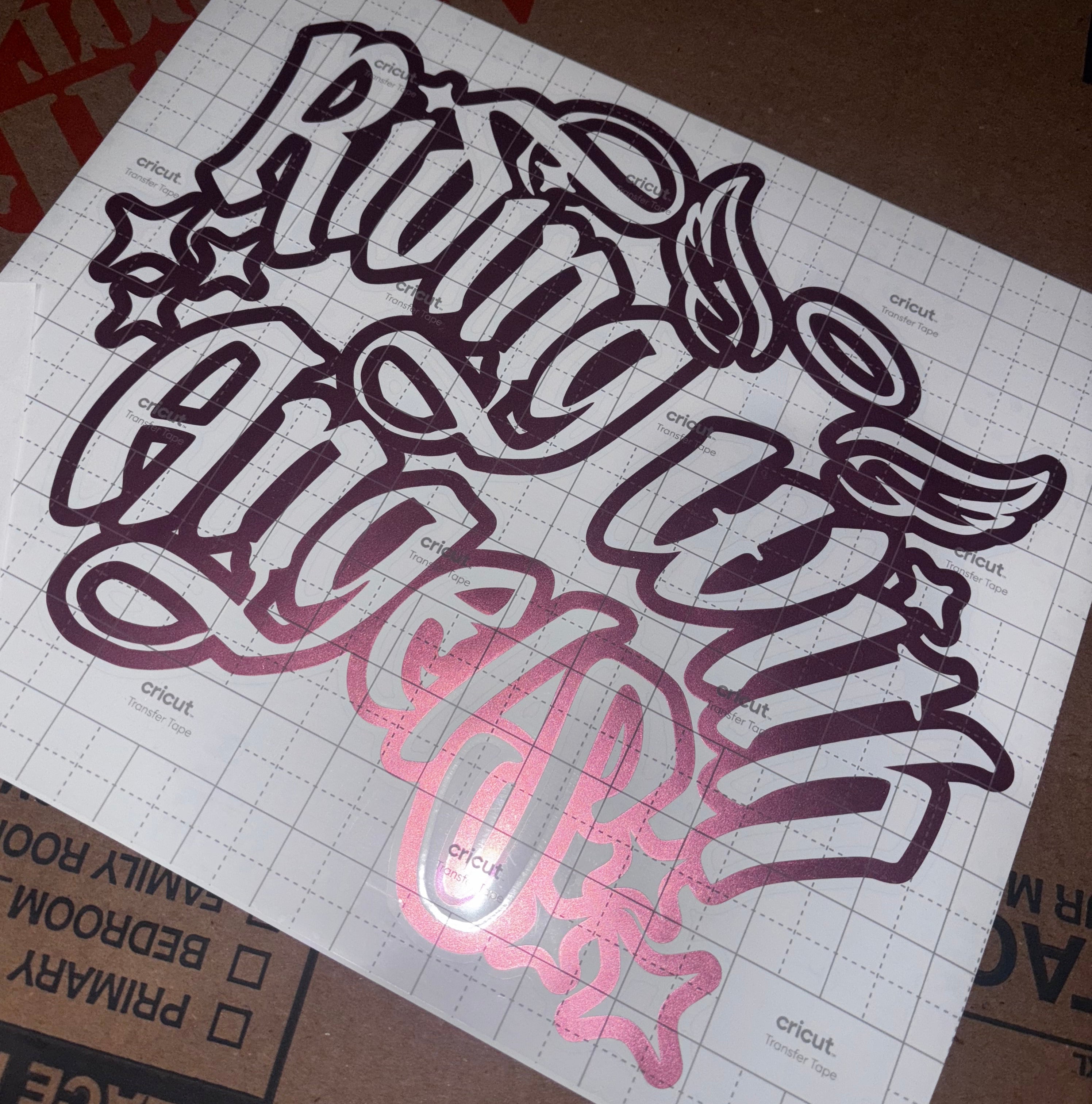 Riding With Angels Decal