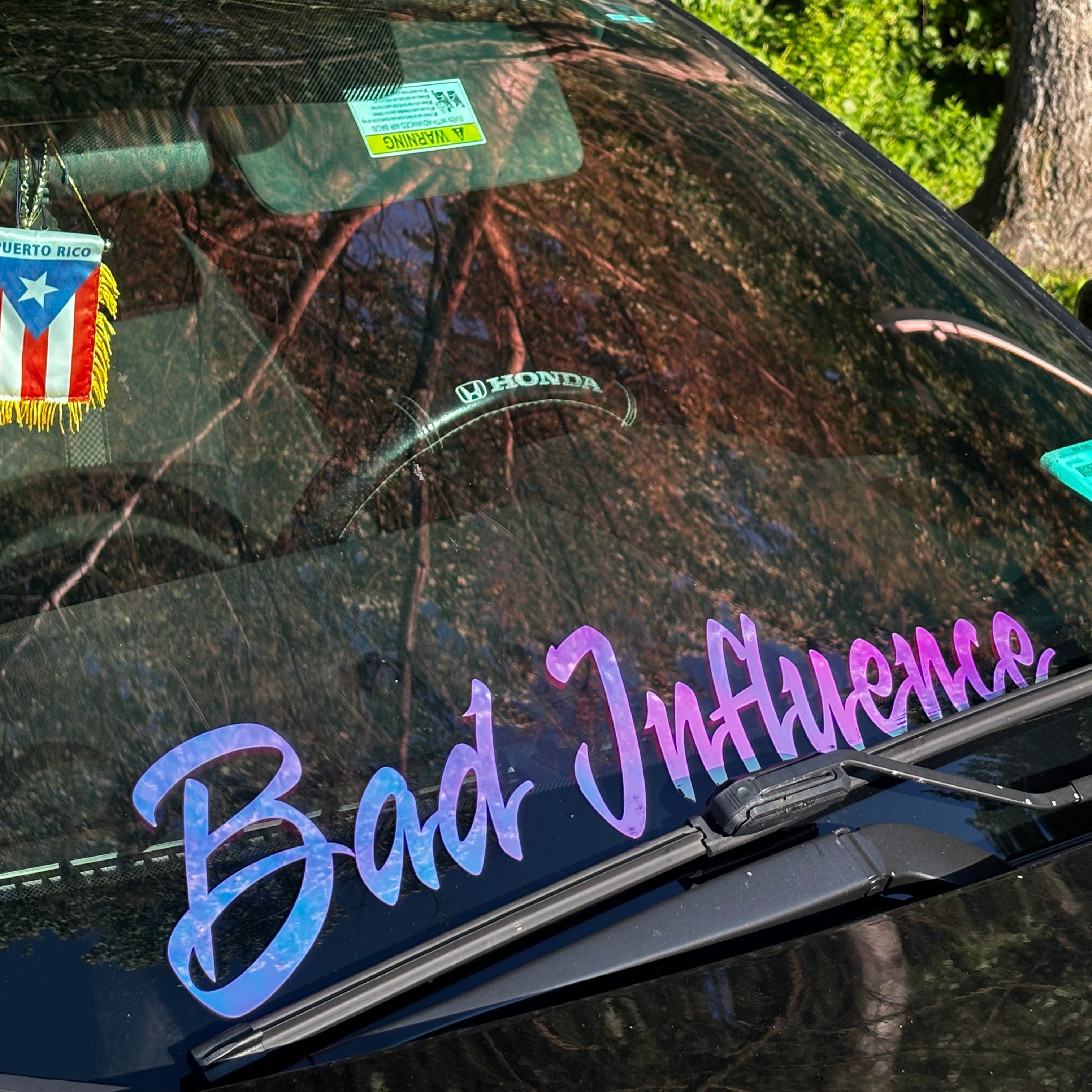 Bad Influence Decal